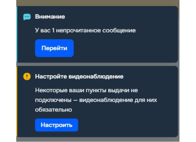 "Чеклист" (видеонаблюдение ПВЗ)